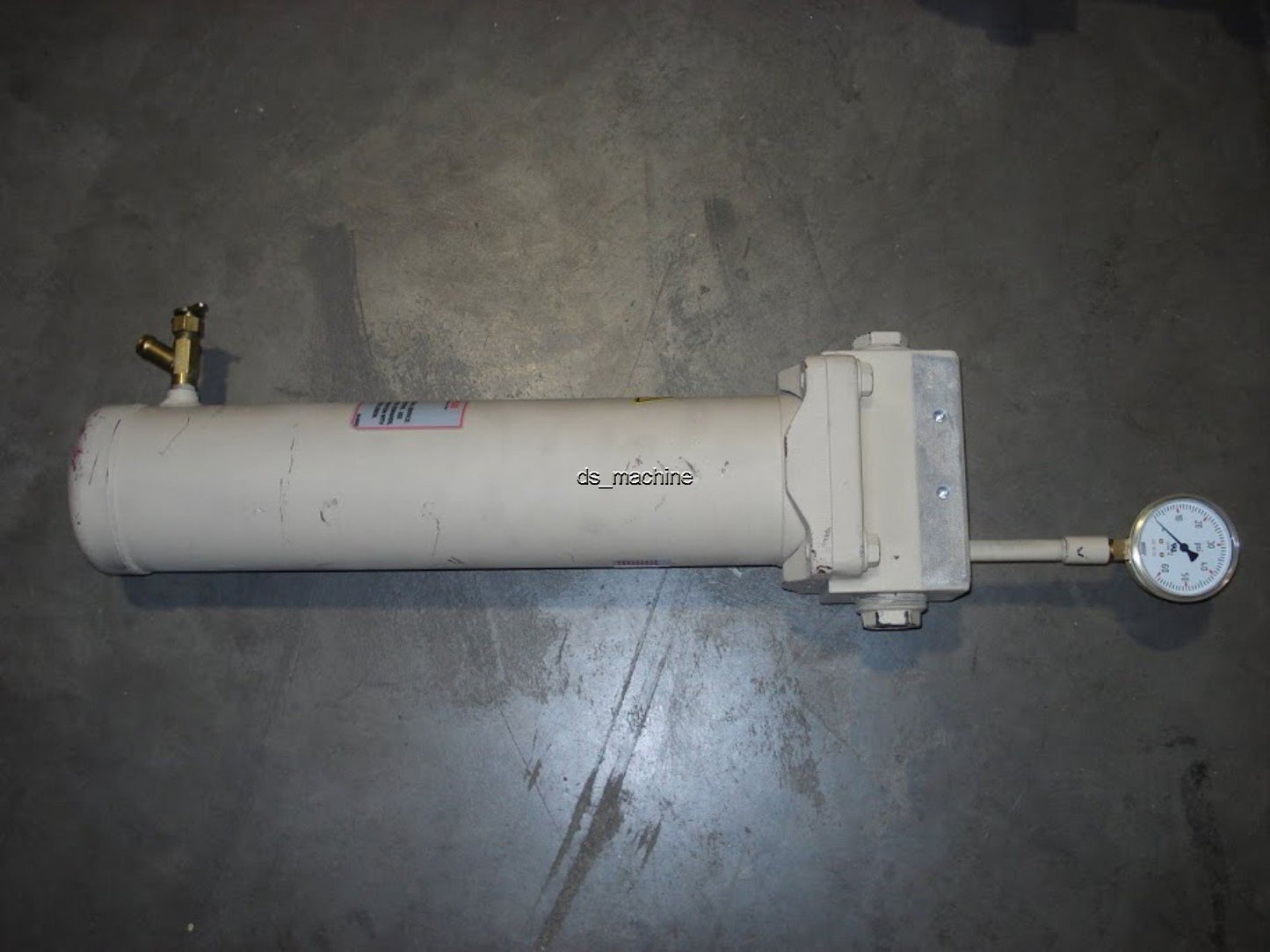 Used Schroeder LF12K3HPXG874 Filter Housing, For K3H Cartridge, 300PSI WP BOC Edwards