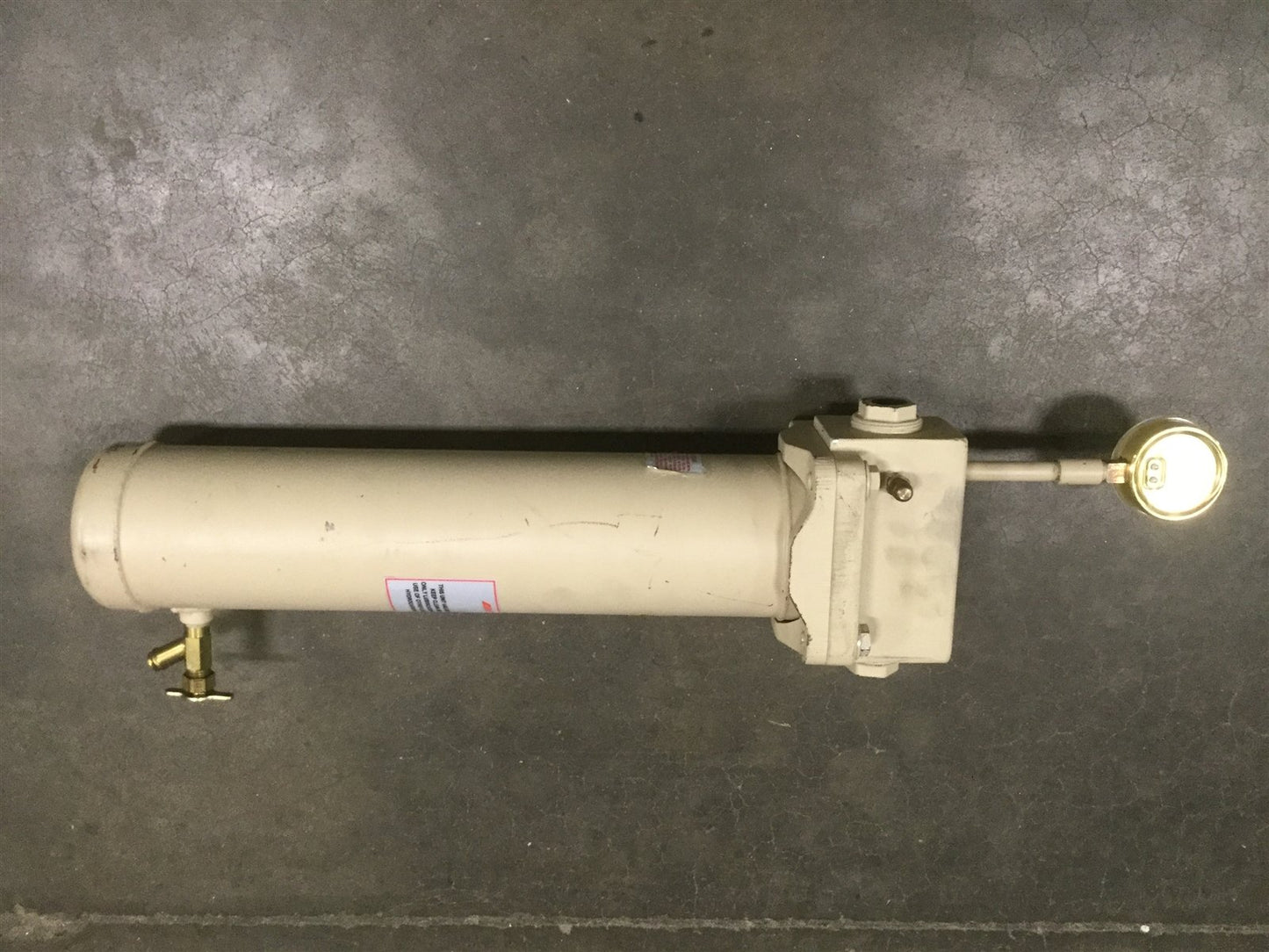 Used Schroeder LF12K3HPXG874 Filter Housing, For K3H Cartridge, 300PSI WP BOC Edwards