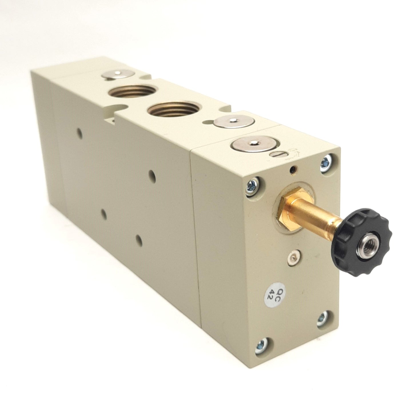 New Metal Work 7030021100 SOV45SOSOO Valve, 5/2-Way, Spring Reset, 10bar, G1/2