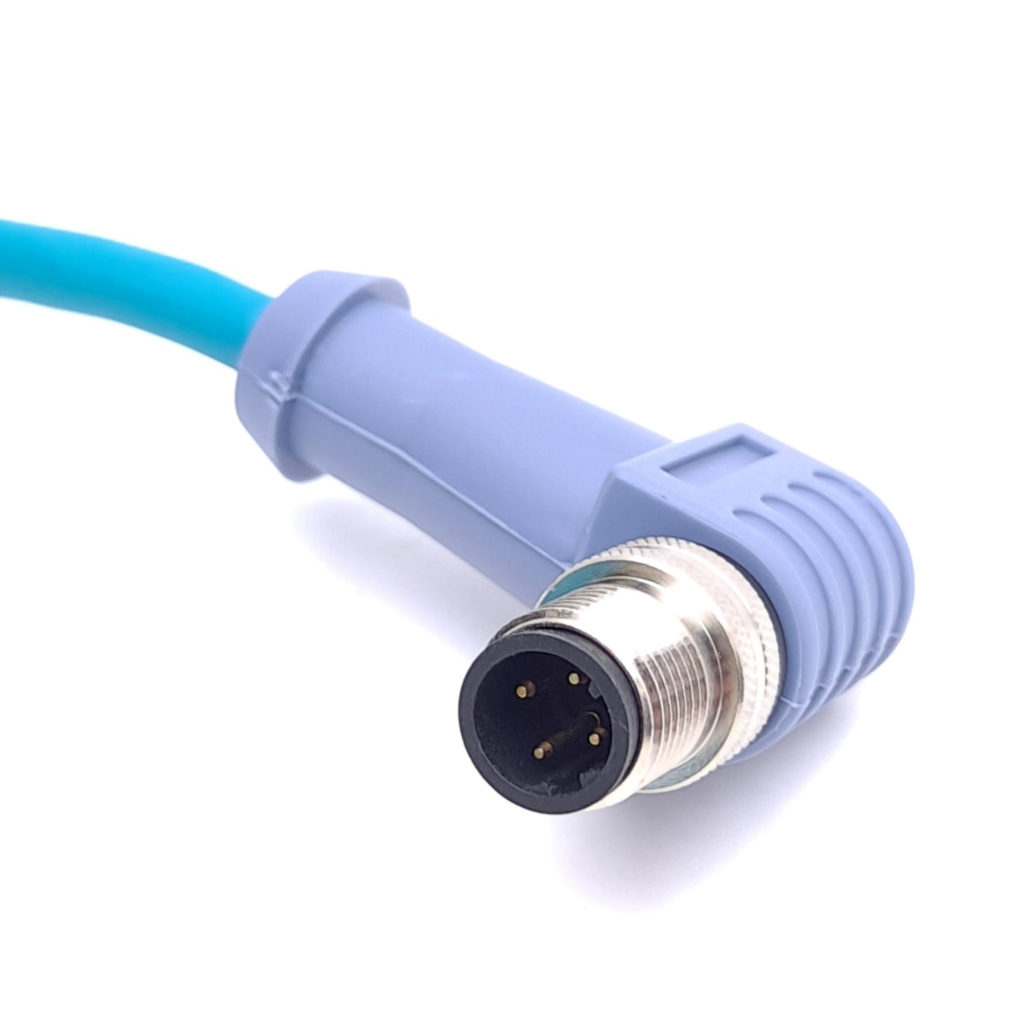 New Turck WSSD WSSD 441-8M U-32621 Cable, 2x Right Angle M12 4-Pin Male, 8m Length