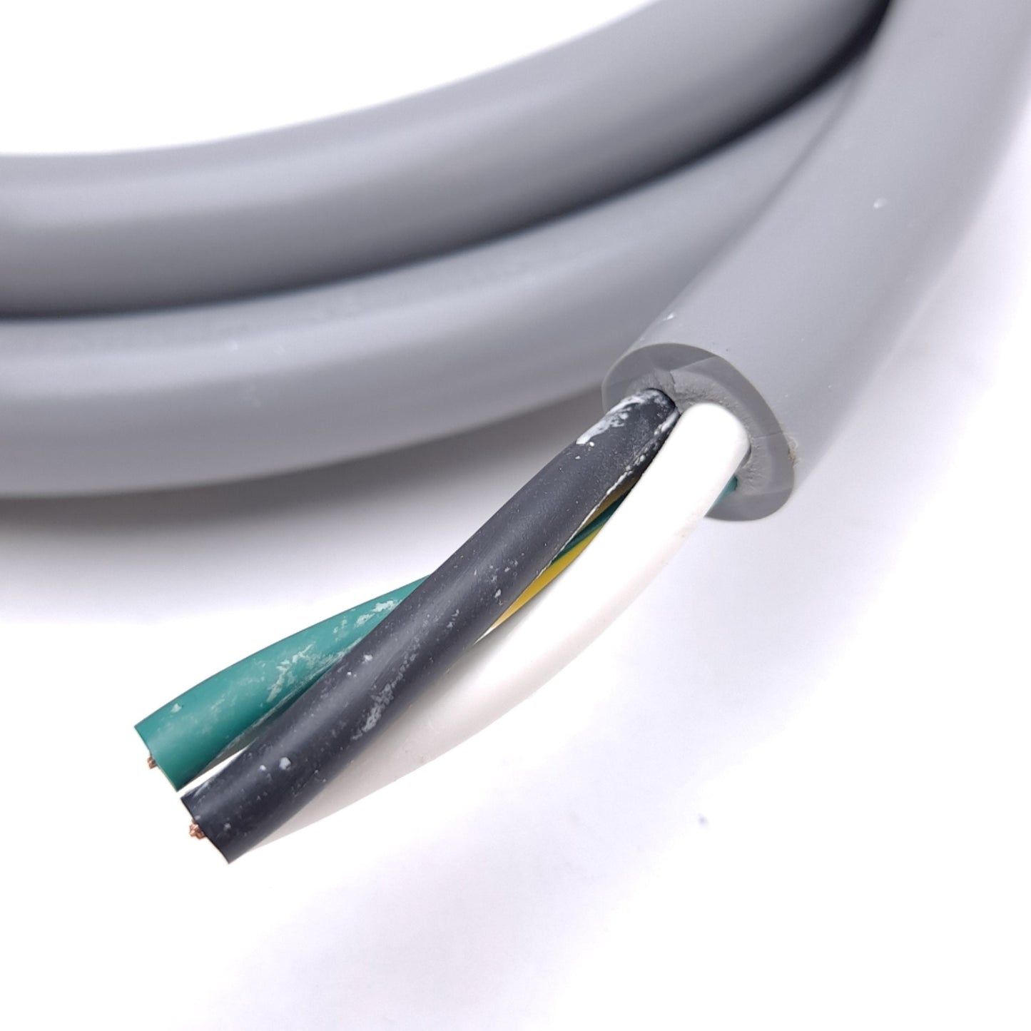 New Mencom MINH-3MP-2M Cordset, 3-Pin 7/8-16UN2 Male to Flying Leads, 600V 18A, 2m
