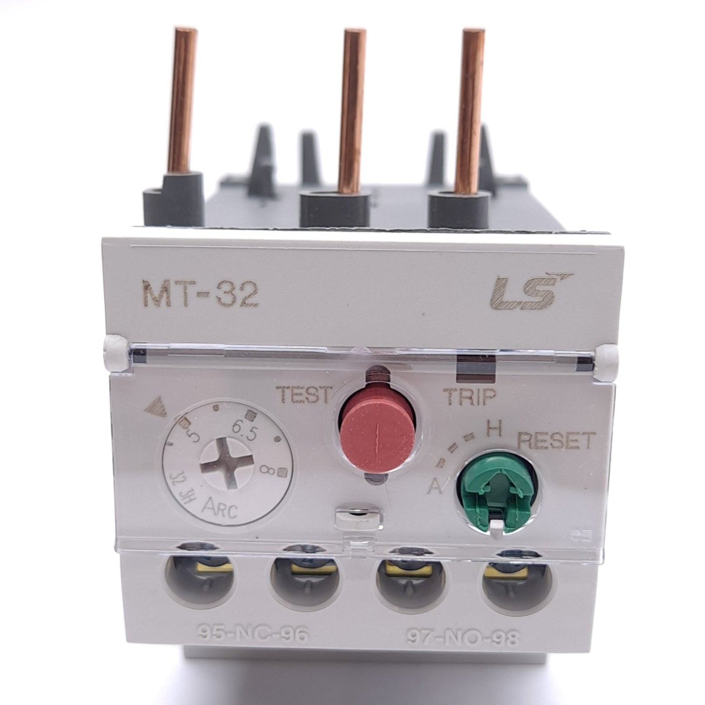 New LS Electric MT-32/3K Thermal Overload Relay, 3-Pole, 5-8A, N/O & N/C Auxiliary