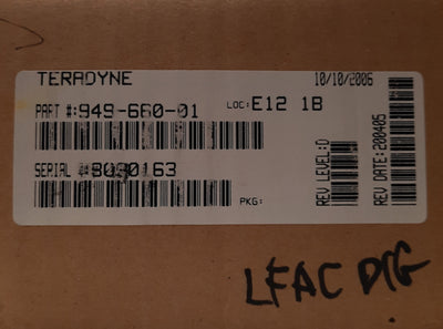 New TERADYNE 949-660-01 Rev D LFACDIG Analog/Digital Conversion Board for Catalyst
