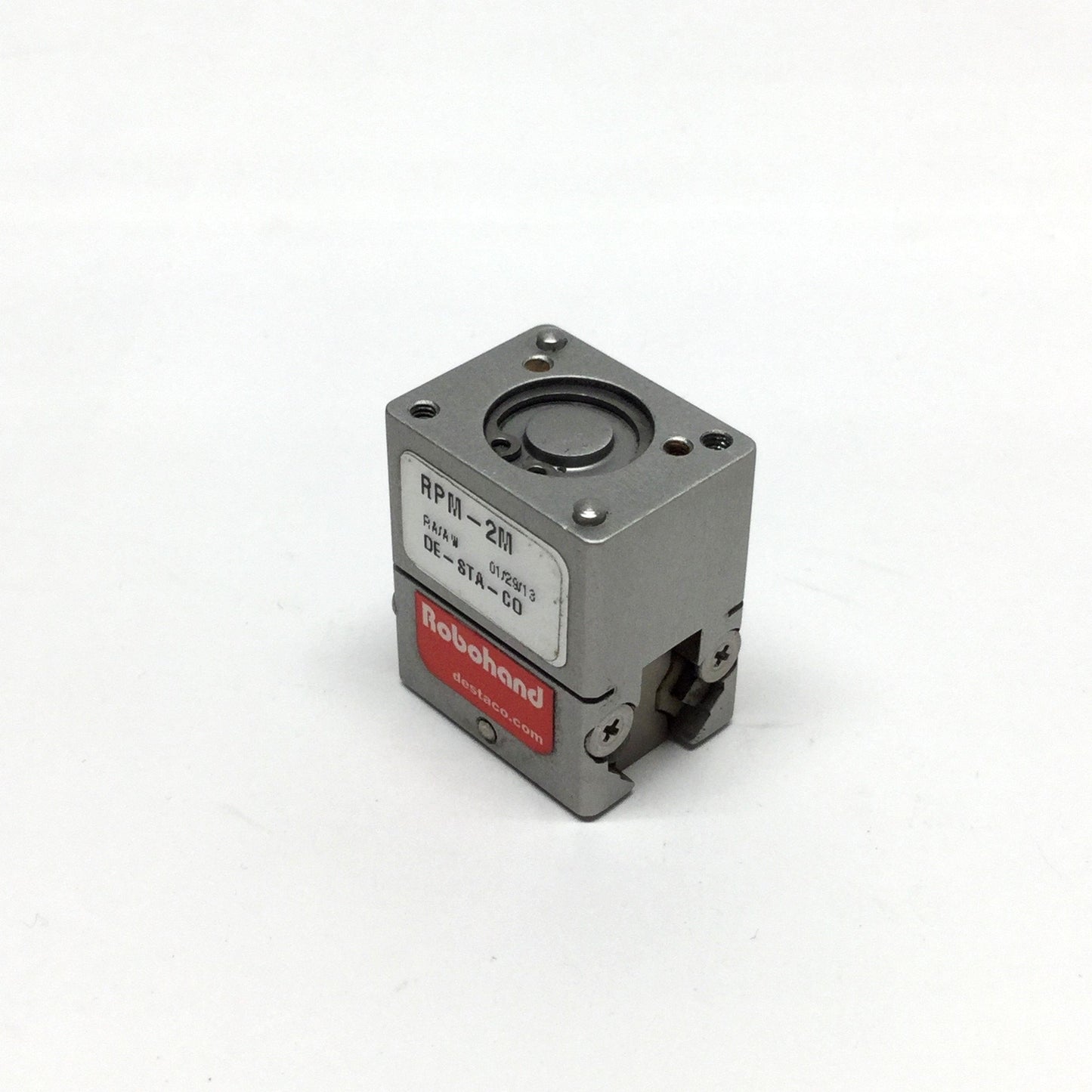 Used Robohand RPM-2M Micro Parallel Pneumatic Gripper, 0.19" Stroke, 8 lb Force