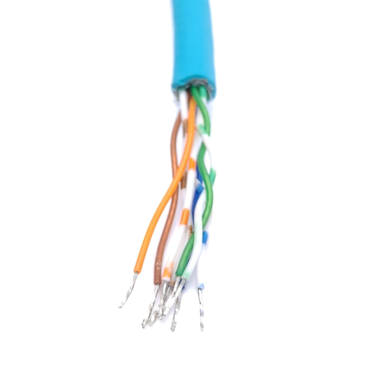 New Turck RJ45S 841-2.5M U-18563 Ethernet Cable, RJ45 Male to Flying Leads, 2.5m