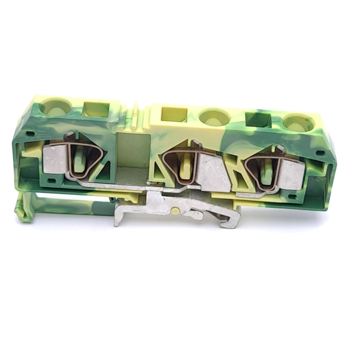 New – Open box Lot of 3 Wago 283-677 Ground Terminal Block, 3-Conductor, 1-Potential, 1-Level