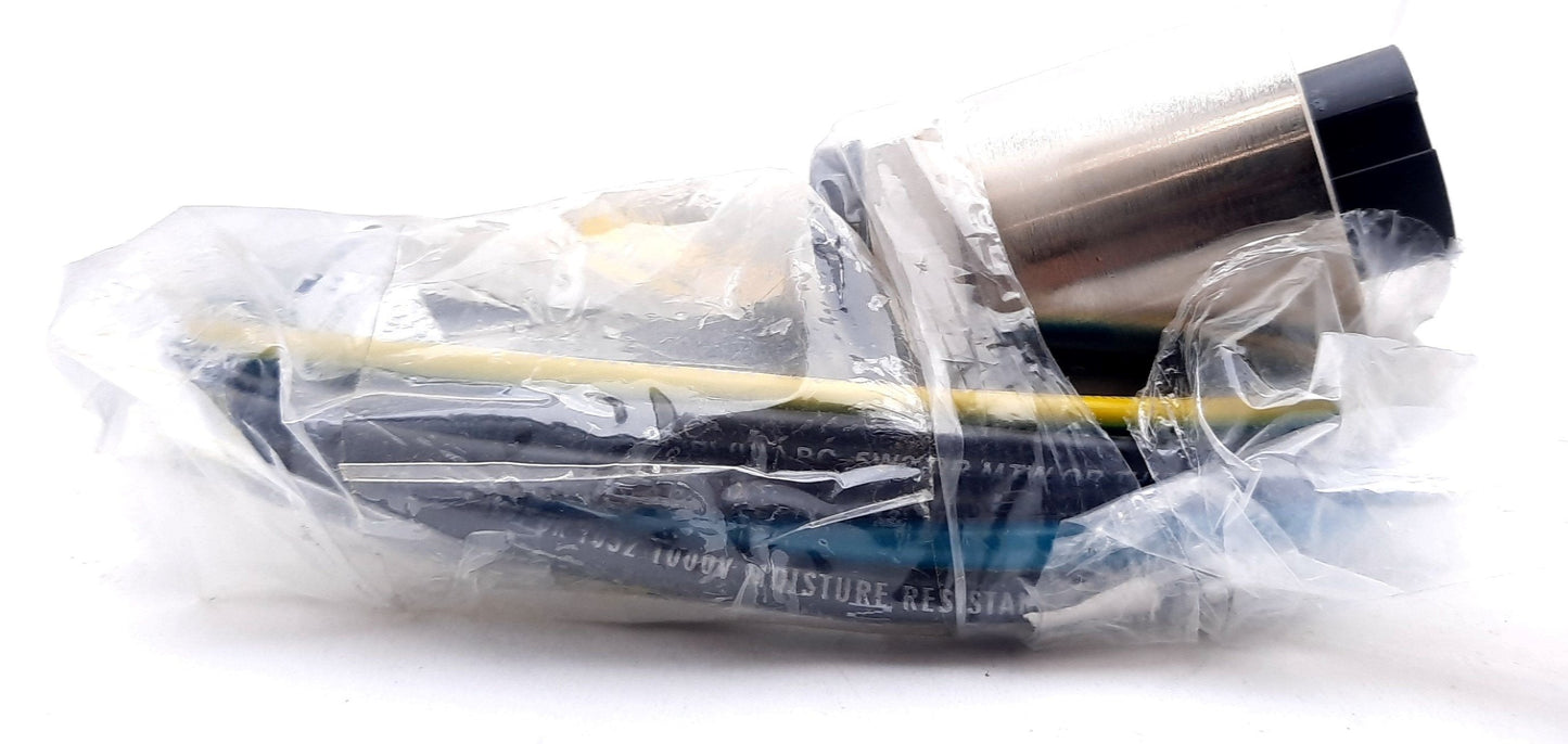 New Turck GKDF 40-1M/14.5/NPT/S3063 Panel-Mount Receptacle Bulkhead Connector 600VAC