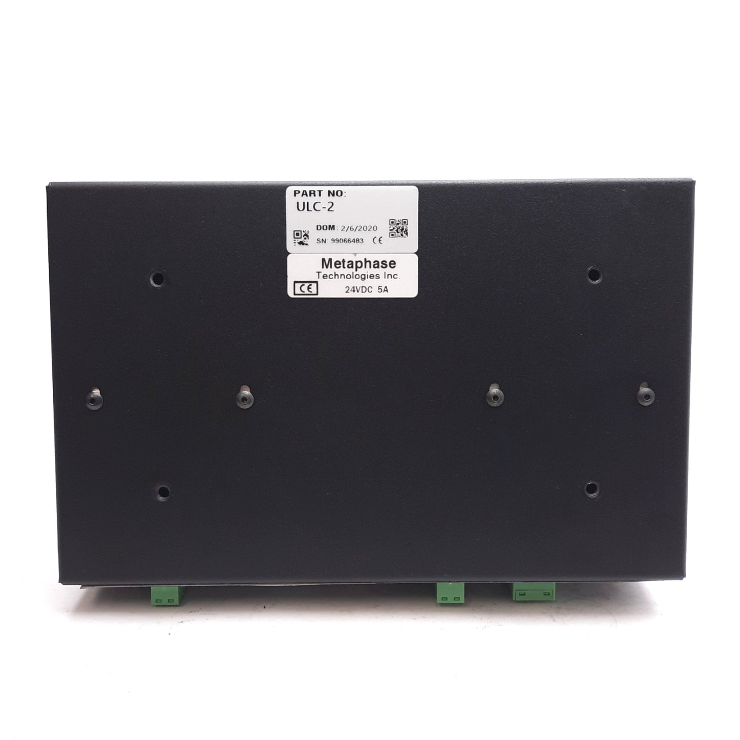 Used Metaphase ULC-2 Universal LED Controller, LCD Display, 2-Channel, 60W, 24VDC