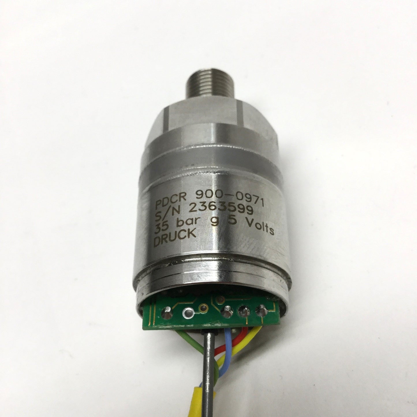 Used GE Druck PTX 610 Pressure Transmitter 750psi Range, 9-30VDC, 1/4" NPT, 4-20mA