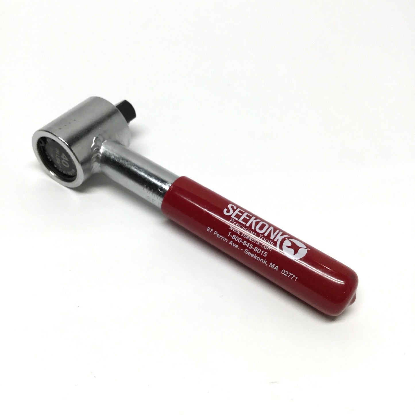 Used Seekonk LT-0 Preset Slip-Type Torque Wrench L Handle 40 in-lb, 3/8" Square Drive