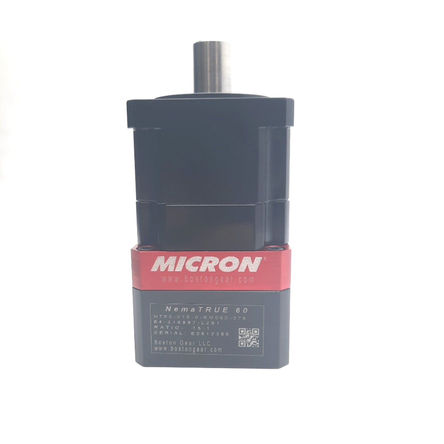 New Boston Gear NT60-015-0-RM060-378 Planetary Gearbox ø10mm Bore, ø16mm Shaft, 15:1