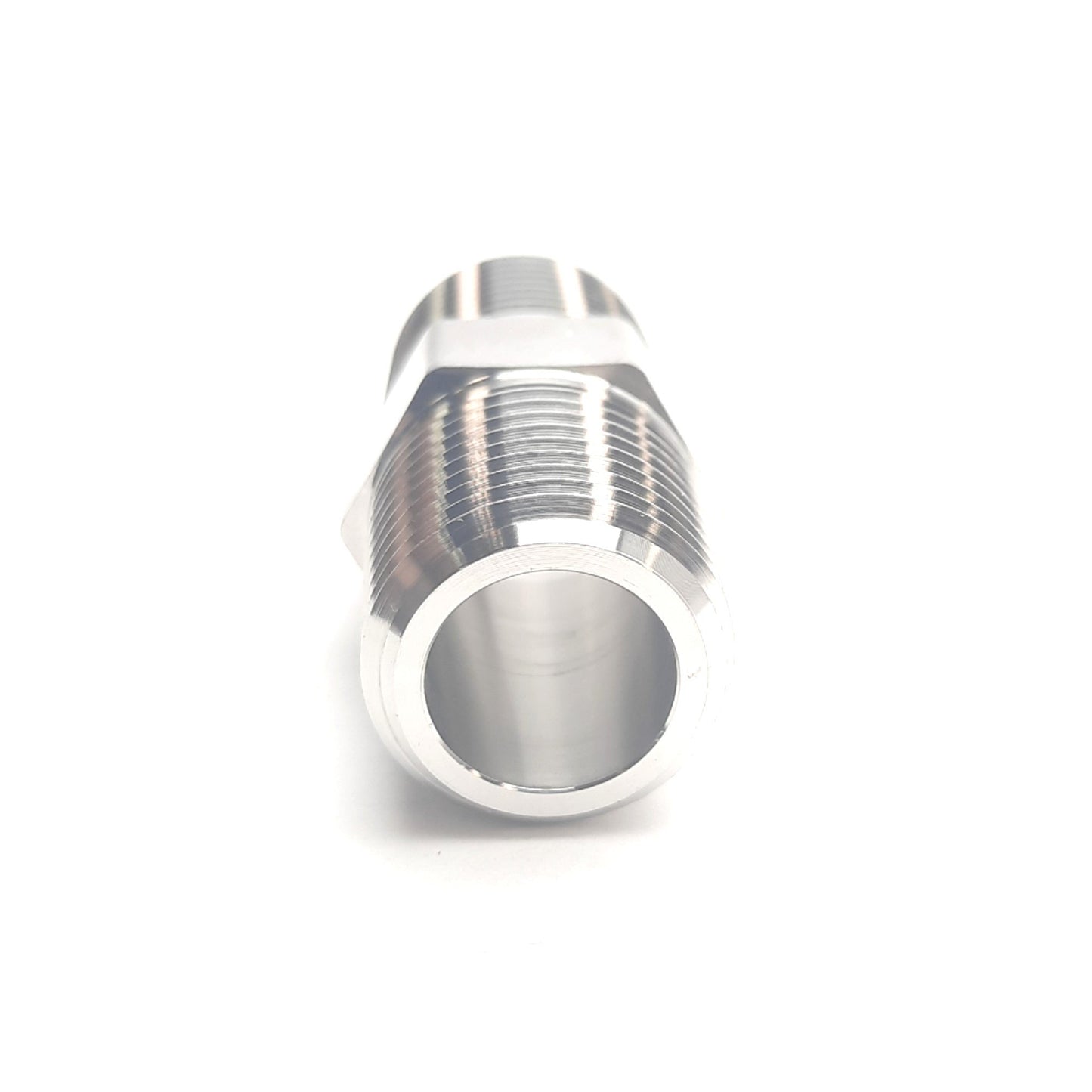 New Lot of 5 Parker 1/2 FF-SS Pipe Nipple, 1/2" NPTF Male, 7200psi, 1.89in Length