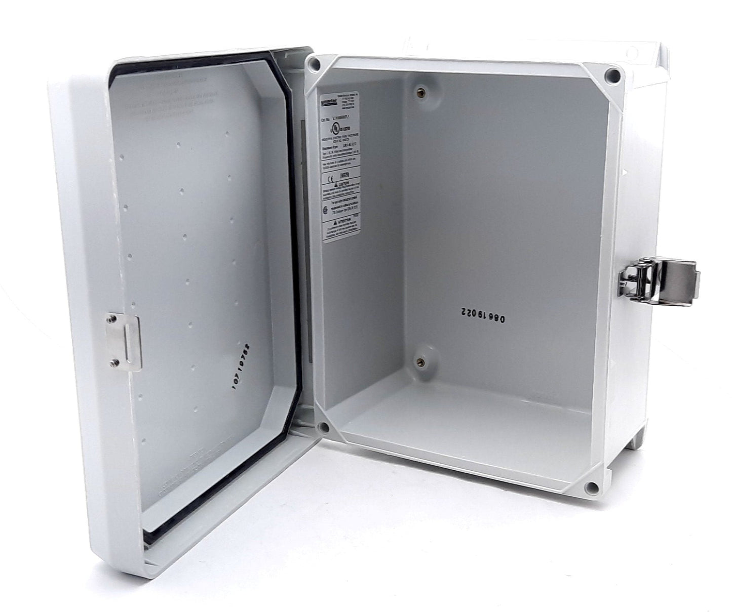 New Vynckier VJ1008HWPL1 Fiberglass Wall Mount Enclosure 11.31 x 9.31 x 5.43"