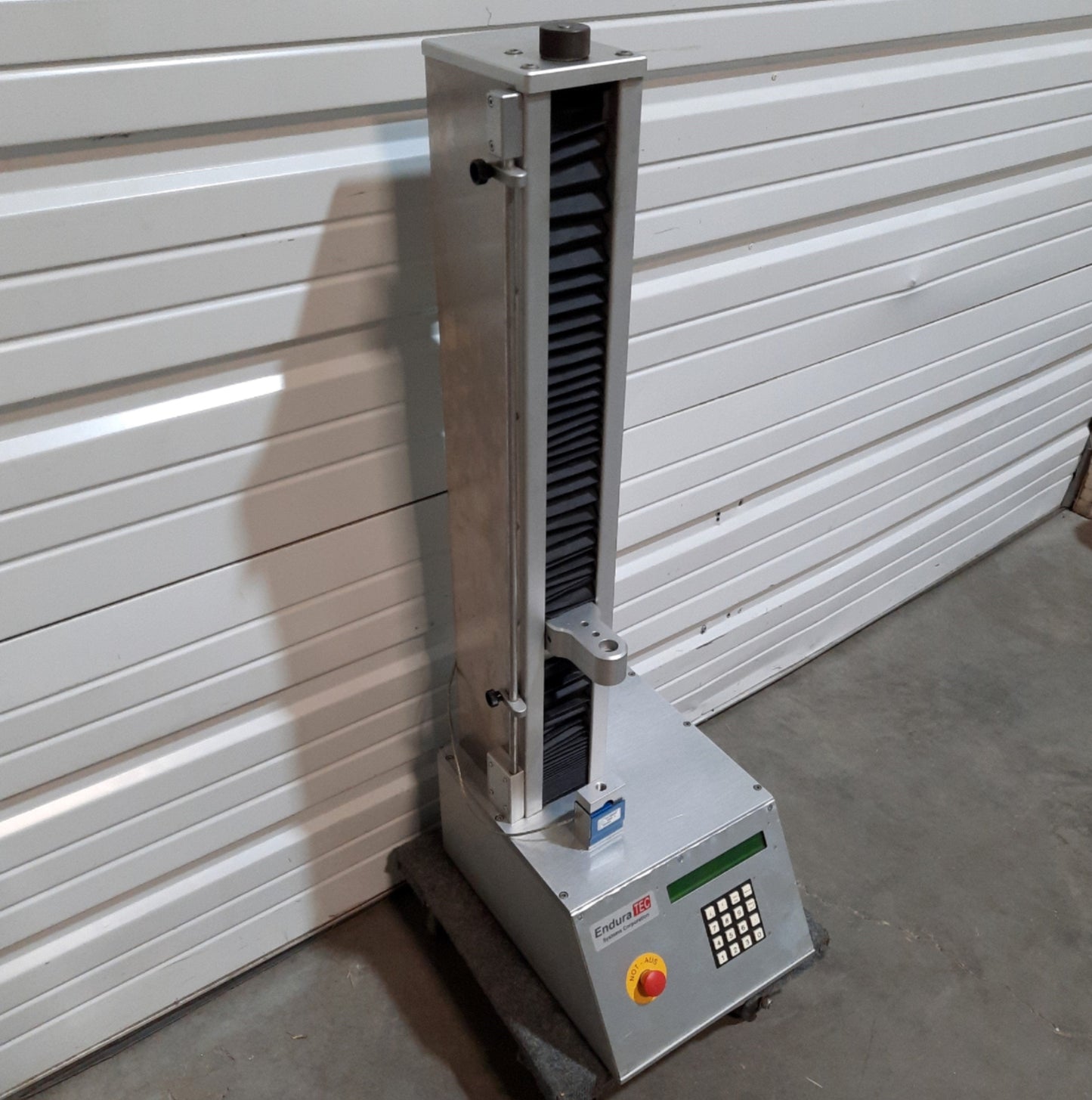 Used EnduraTEC SmartTest EMS Load Test Frame 22" Travel 5000N Cell 508mm/min 120VAC