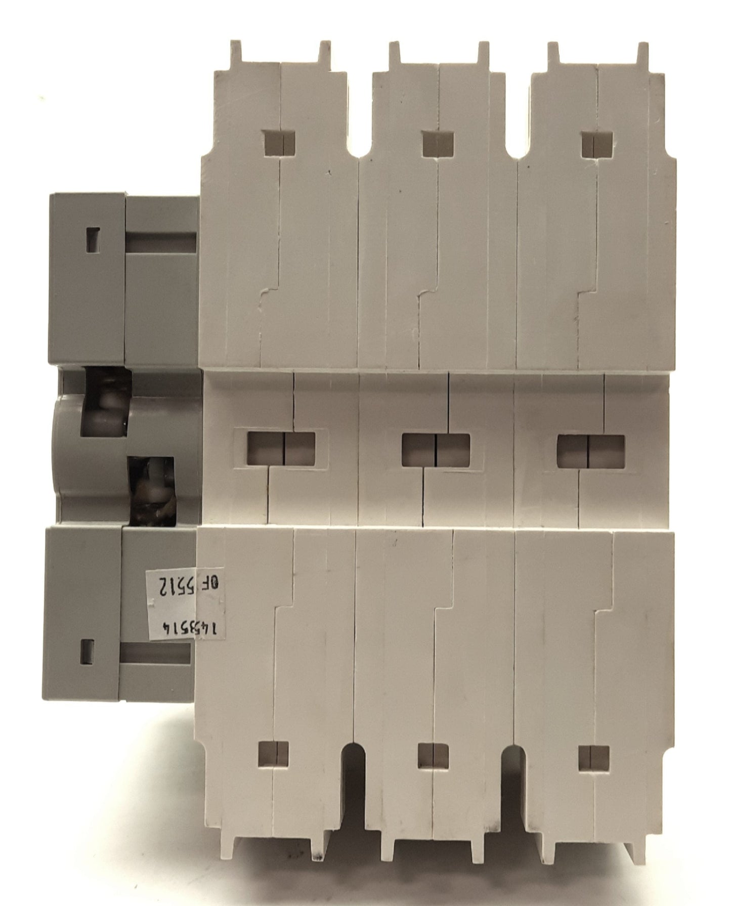 Used Allen Bradley 194R-J100-1753 Fused Disconnect Switch 3-Pole 600VAC 100A DIN Rail
