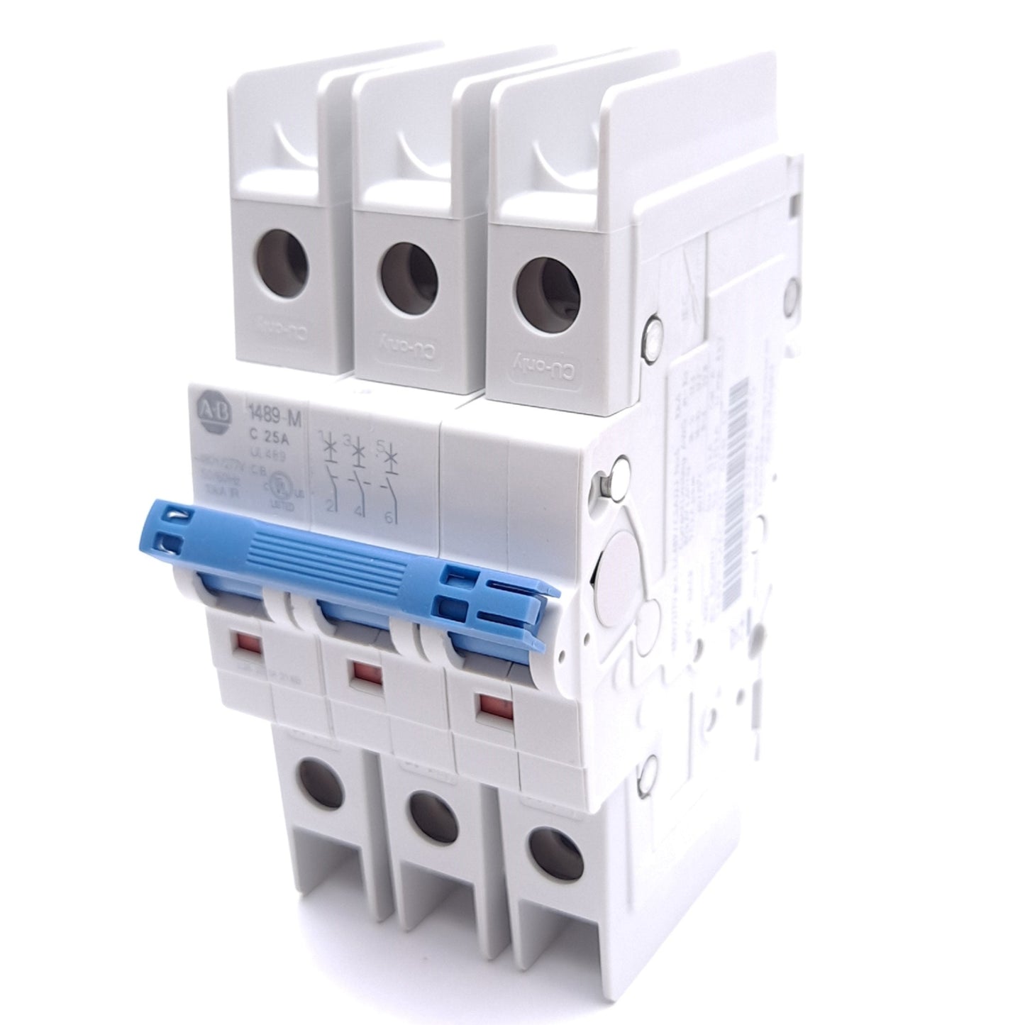 New Allen Bradley 1489-M3C250 Circuit Breaker, 3-Pole, C-Curve, 25A, 480Y/277V AC
