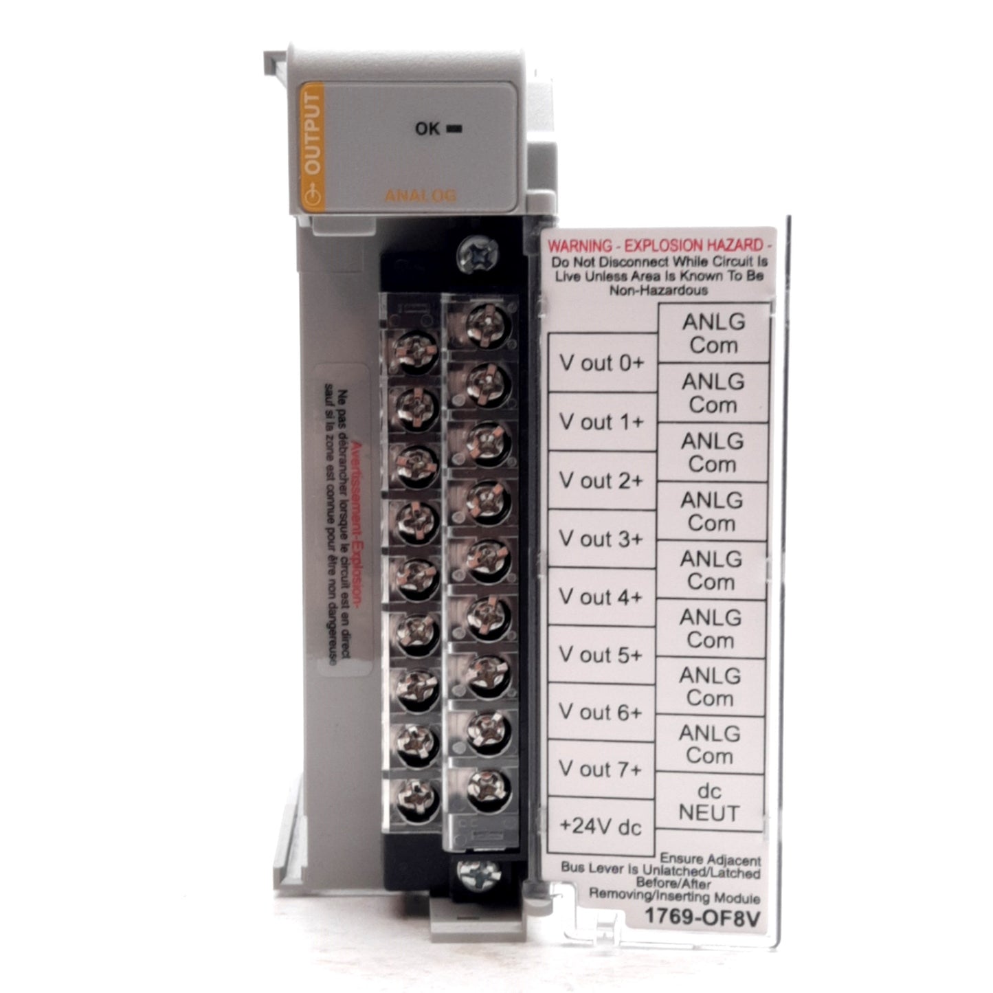 New Allen Bradley 1769-OF8V Compact I/O Analog Voltage Output Module 8-Channel ±10V