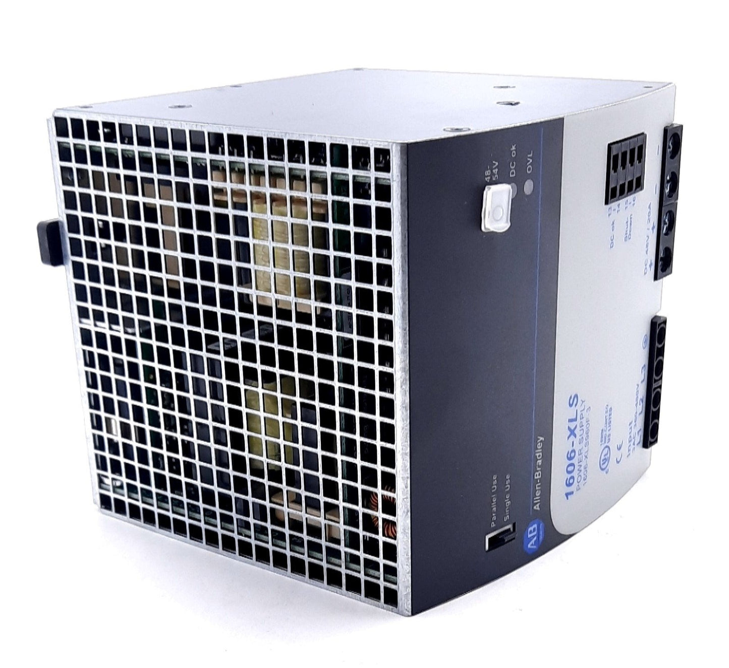 New Allen Bradley 1606-XLS960F-3 Switched Mode Power Supply 3 Phase 600VDC 48VDC 20A