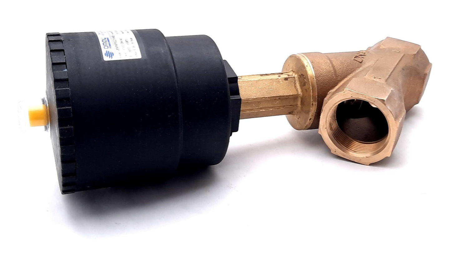New Assured Automation J9APG2148 Bronze Angle Seat Valve Spring Return Fail Open
