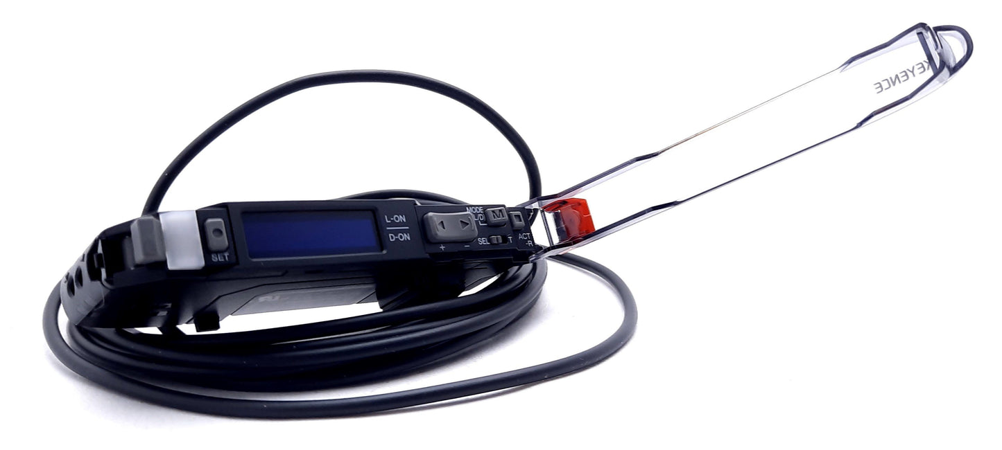 New Keyence FS-N42P Digital Fiber Optic Sensor PNP 10-30VDC 20mA 23 µs