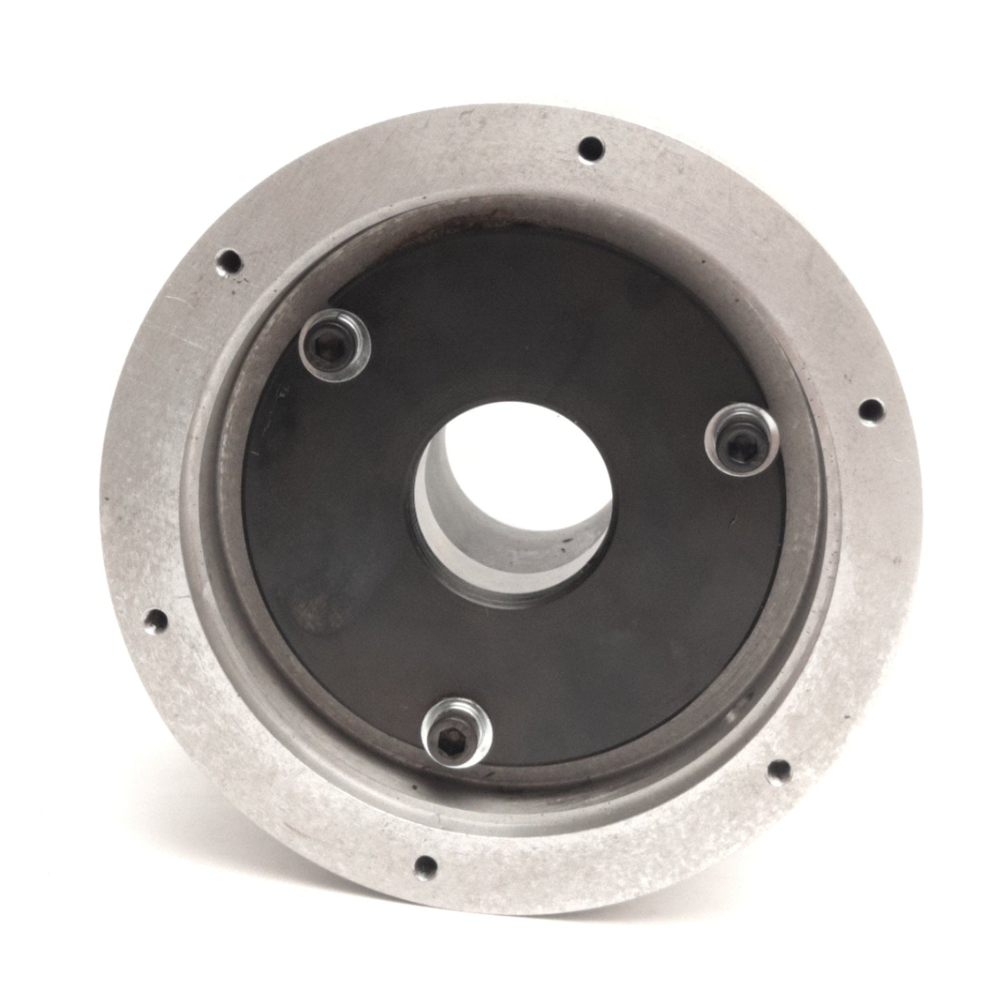 Used Pneumatic Air Chuck / 5C Collet Holder, 120mm OD x 85mm, 1/8in NPT