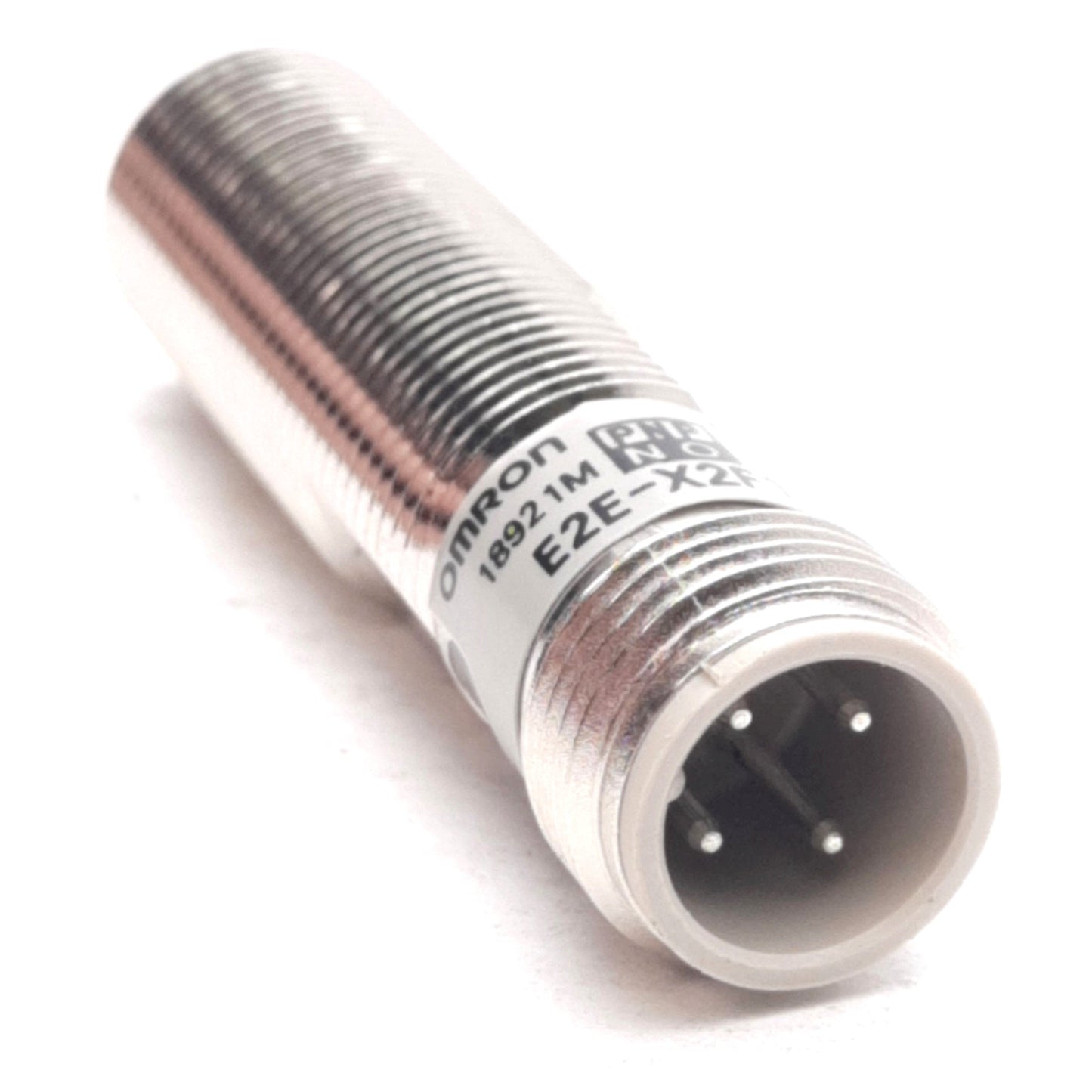 New Omron E2E-X2F1-M1 Inductive Proximity Sensor, 2mm, 12-24VDC, PNP-NO, M12 4-Pin