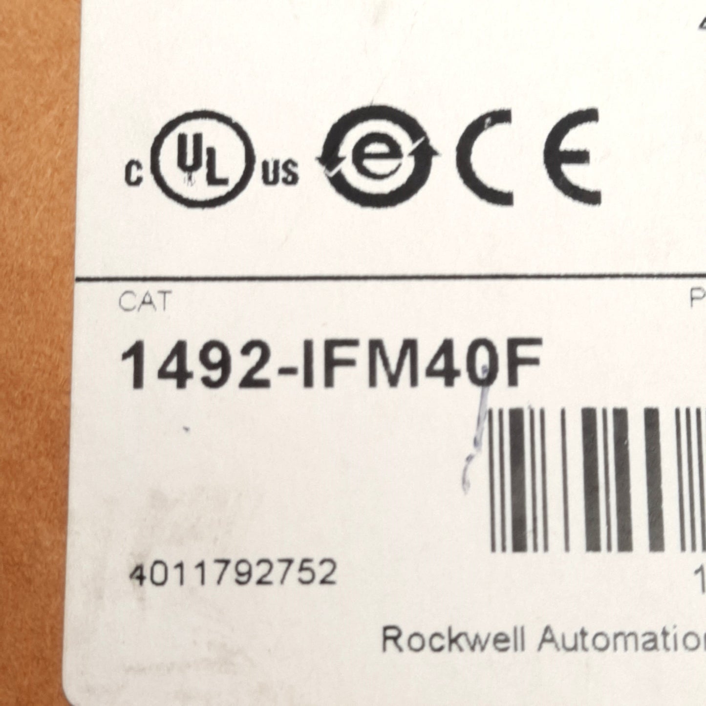 New Allen Bradley 1492-IFM40F Interface Module, 40-Position, 0-264VAC, DIN Rail