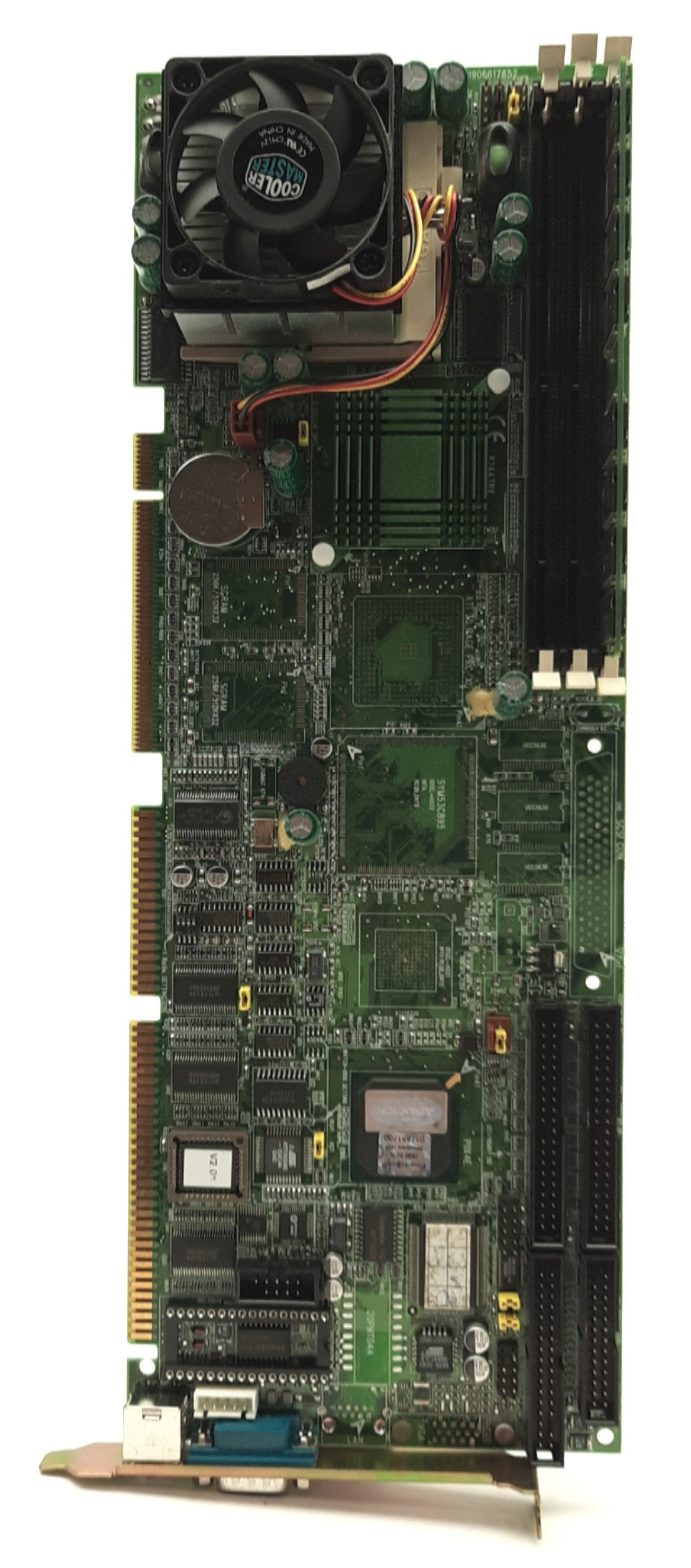 Used Advantech PCA-6178L Single Board Computer, Celeron 733MHz CPU, 256MB, PICMG 1.0