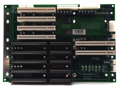 Used Advantech PCA-6108P4-C SBC Backplane, AT/ATX, 2x PICMG 1.0, 3x ISA, 4x PCI