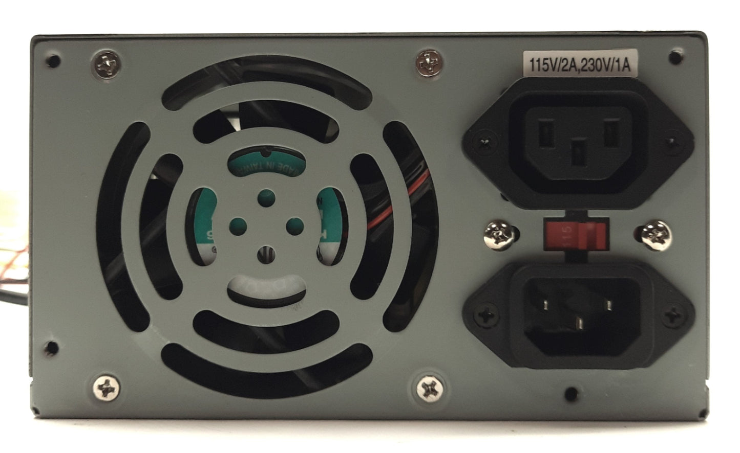 Used Skynet ADT-925C AT Computer Power Supply, 260W, 6x Molex, 2x FDD, 120/240VAC