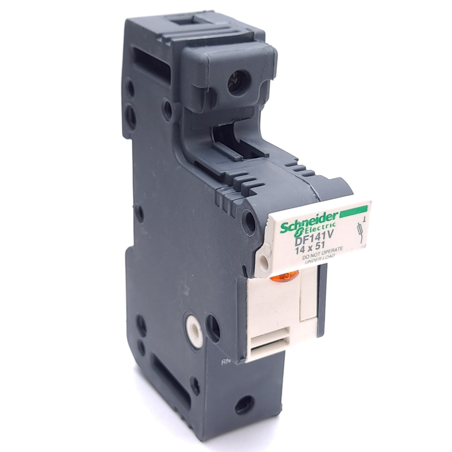New – Open box Schneider Electric DF141V Fuse Carrier, 1-Pole, 14x51mm Fuse Size, 690VAC/DC 50A