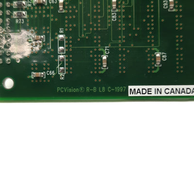 Used Imaging Technology PCVision R-B L8 C Frame Grabber Card, PCI, DB15, DB26
