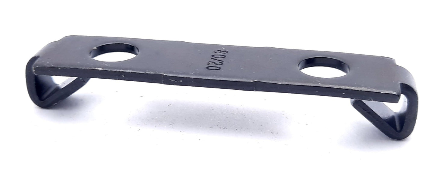 Used Lot of 35 80/20 3352 Double End Fastener Clip Steel 15 Series 2.8" x 6.25"