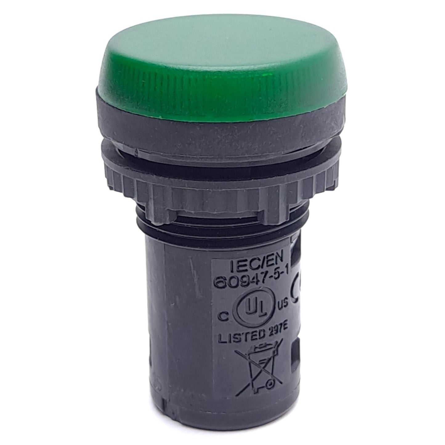 New – Open box Baco Controls L20SC20L LED Pilot Light, Green, 24VAC/DC, ø22mm Mounting