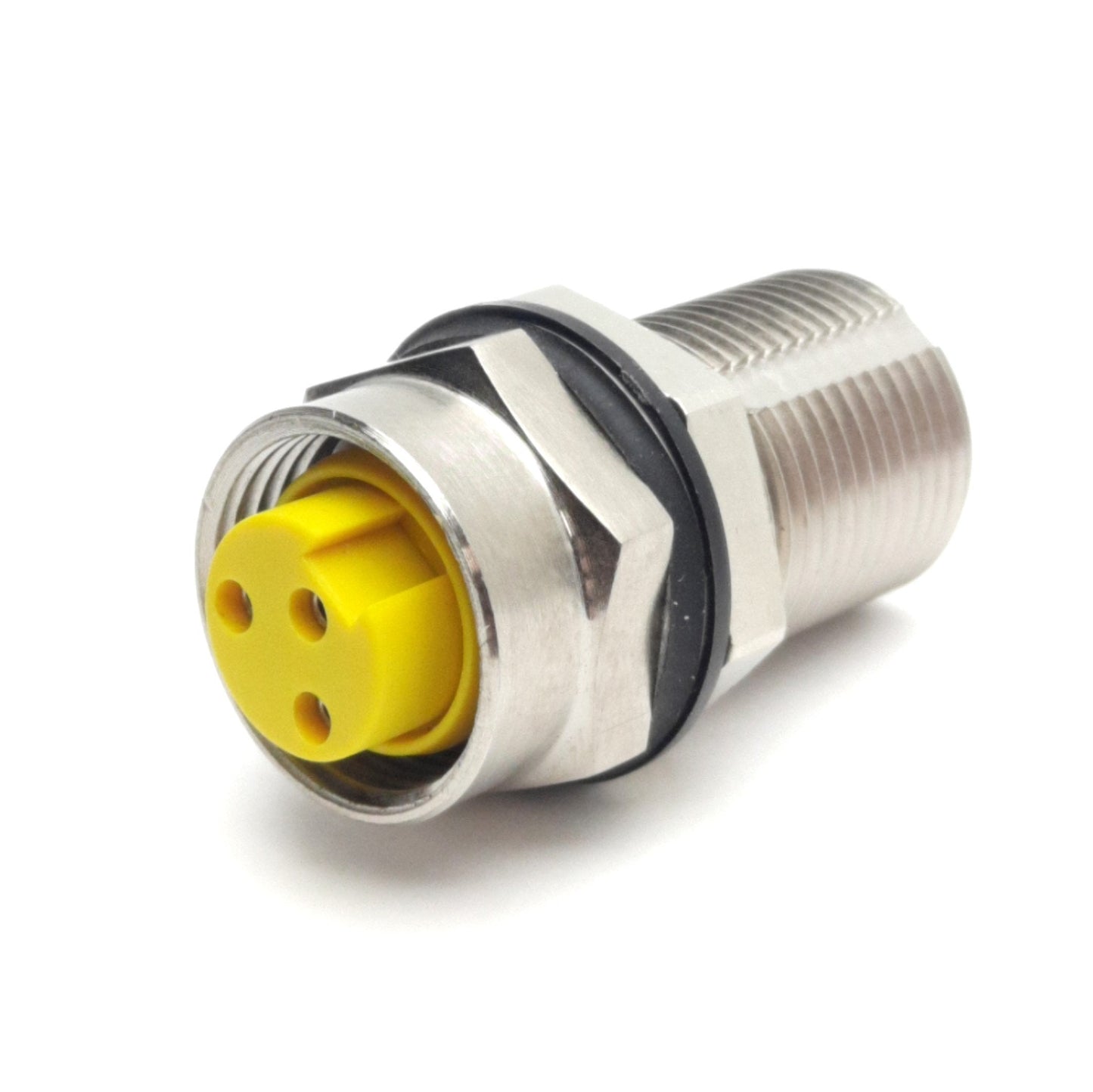 New Brad Connectivity 1300130255 Pass Thru Connector, Mini-Change 3-Pole, M-F