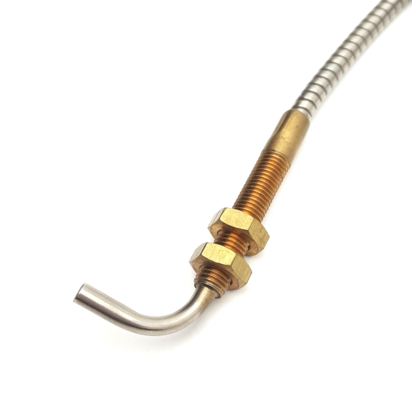 Used Banner BTA23S Fiber Optic Cable, 90 Degree Sensor, 3' Length, 5/16-24 Thread