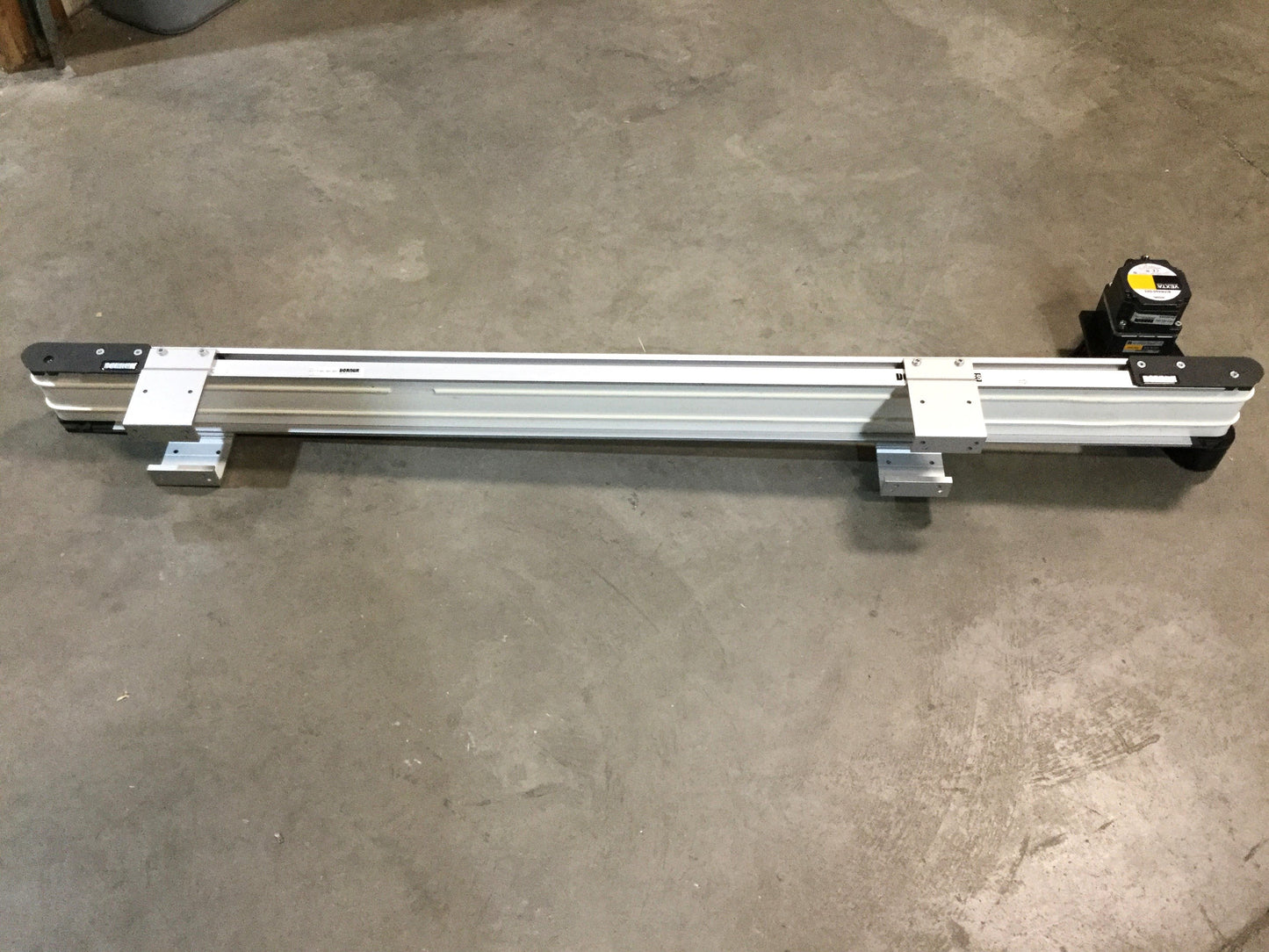 Used Dorner 2200 Series End Drive Belt Conveyor 4" Wide x 56" Long, 50 ft/min