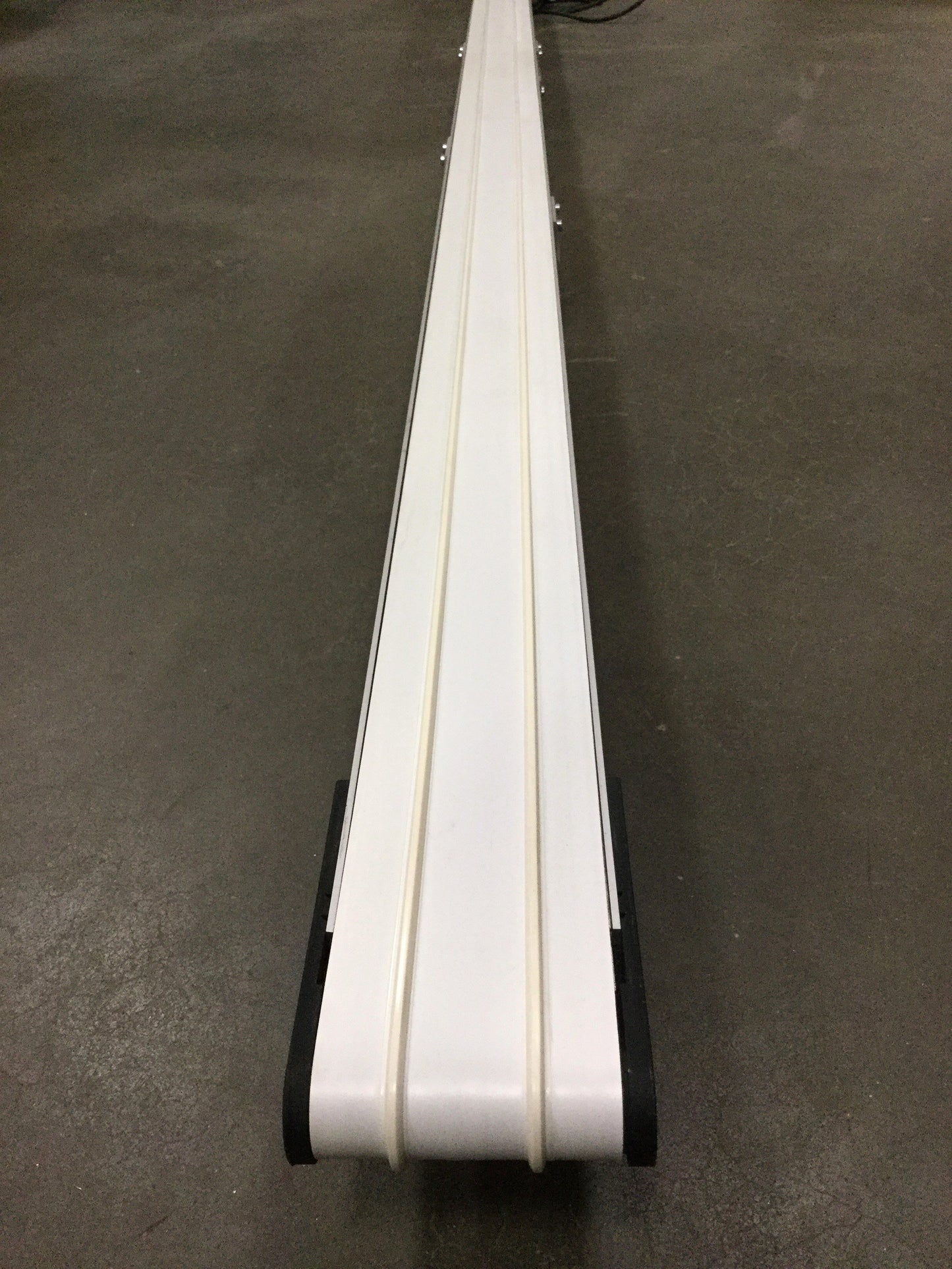 Used Dorner 2200 Series End Drive Belt Conveyor 4" Wide x 130" Long, 55 ft/min