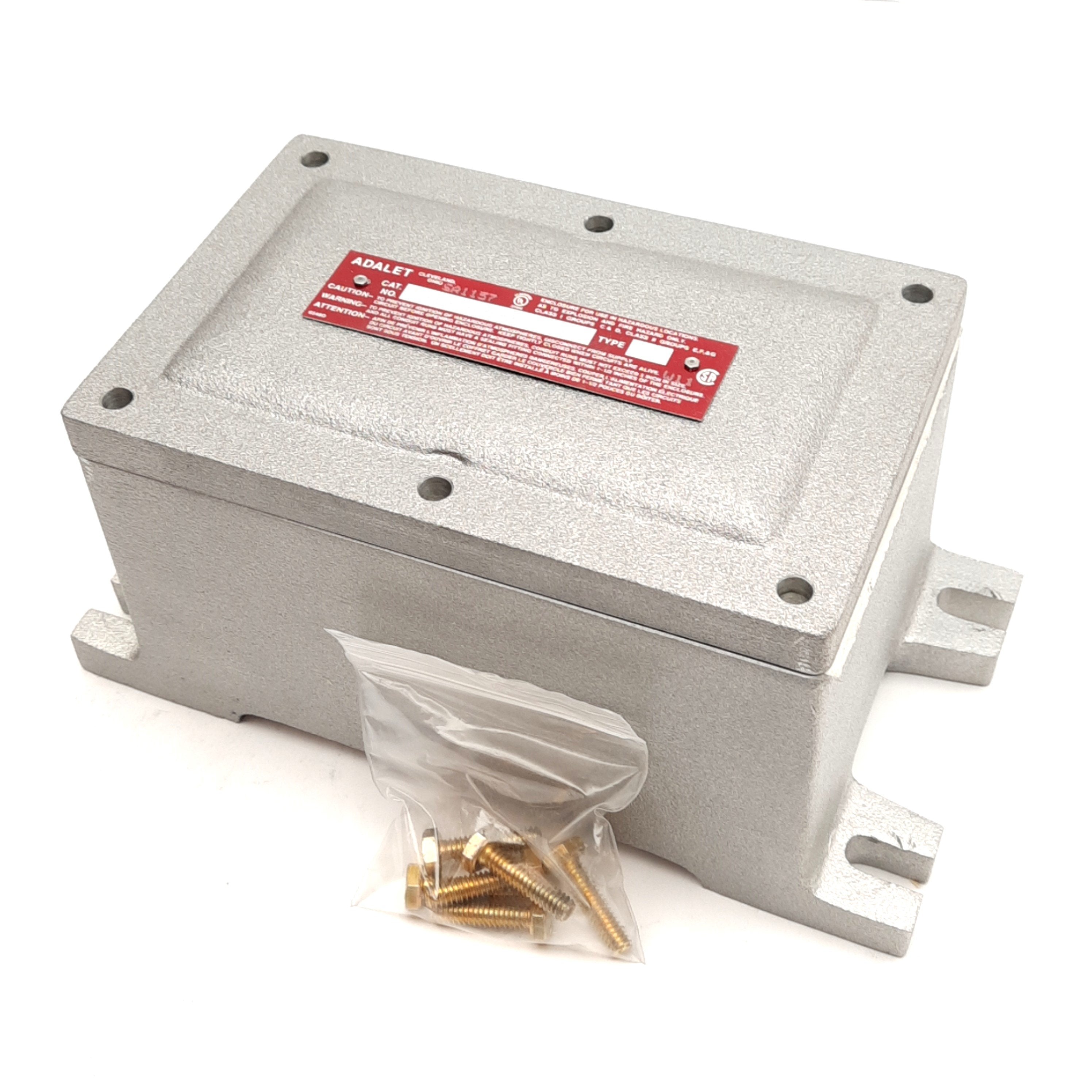 Adalet XIFC-030603-N4 Explosion Proof Enclosure, 3.25 x 5.75 x 3in Int ...