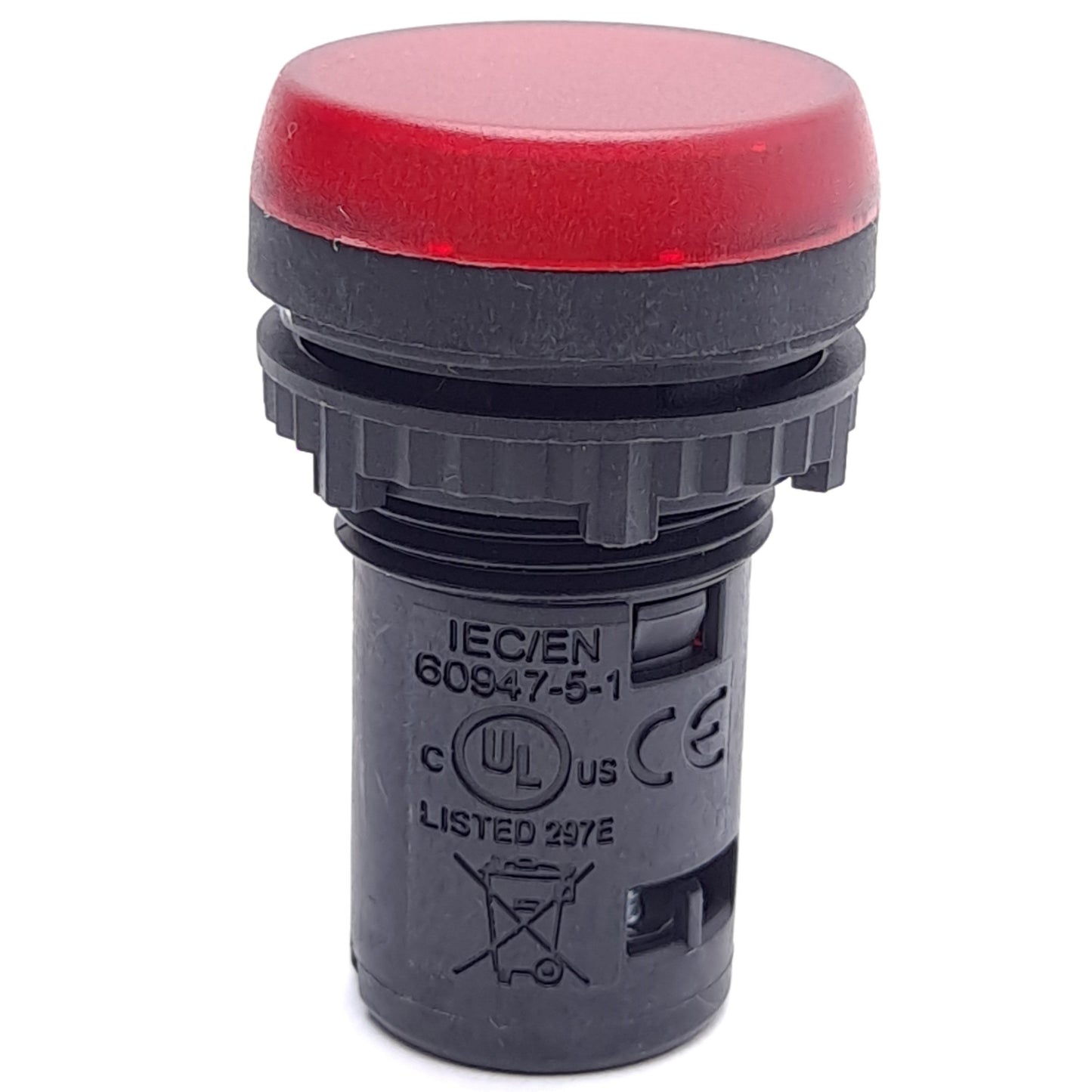 New – Open box Baco Controls L20SC10L LED Pilot Light, Red, 24VAC/DC, ø22mm Mounting
