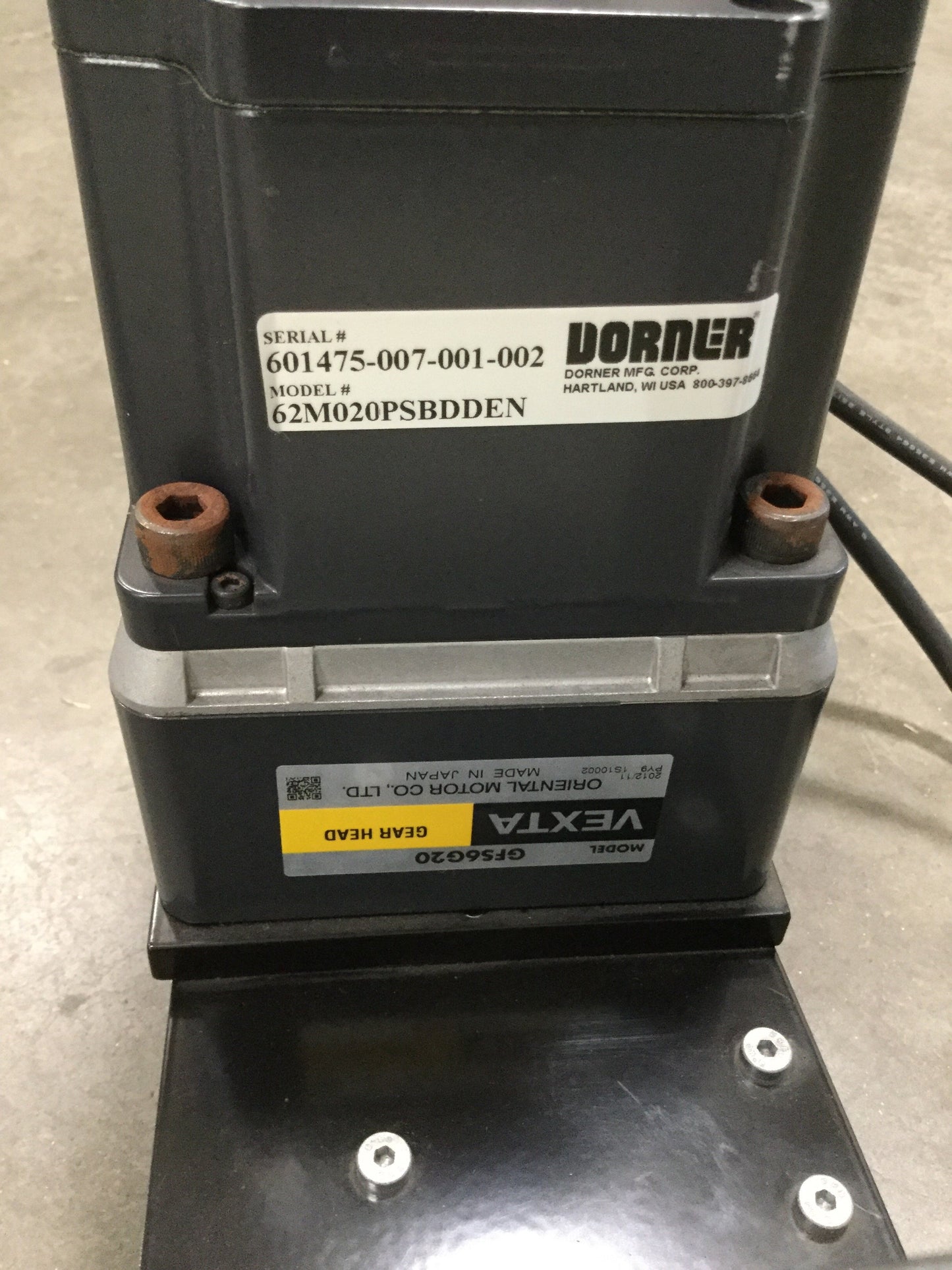 Used Dorner 2200 Series End Drive Belt Conveyor 4" Wide x 130" Long, 50 ft/min