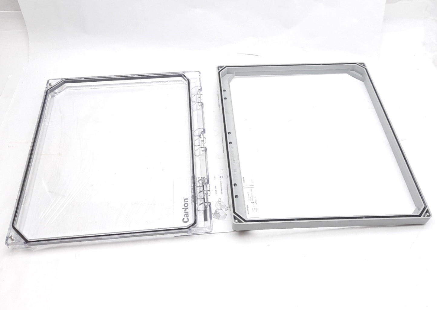 New Thomas & Betts NI1412W Non-Metallic Hinged Window, 14in x 12in