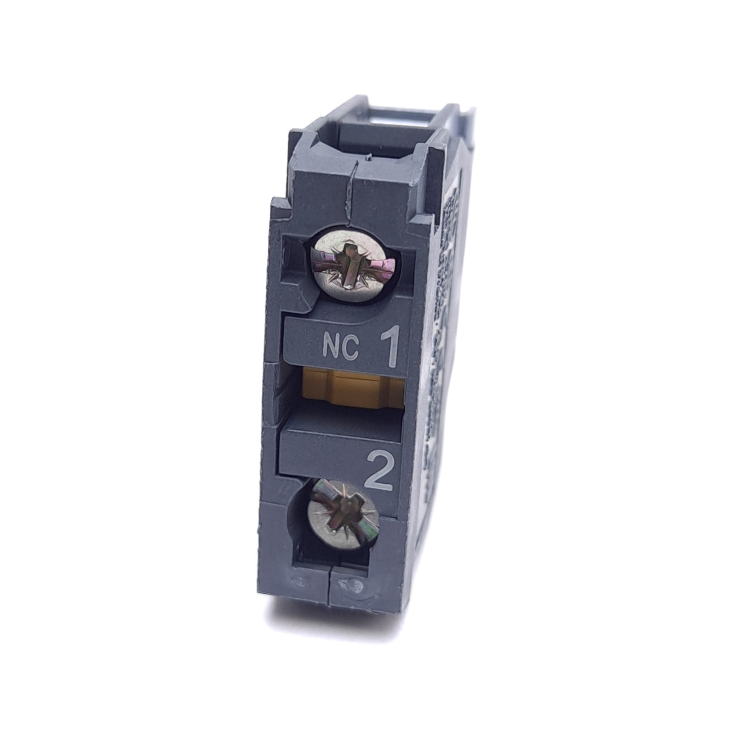 New – Open box Lot of 3 Schneider Electric ZBE202 Contact Block, 1 NC, Screw Terminal