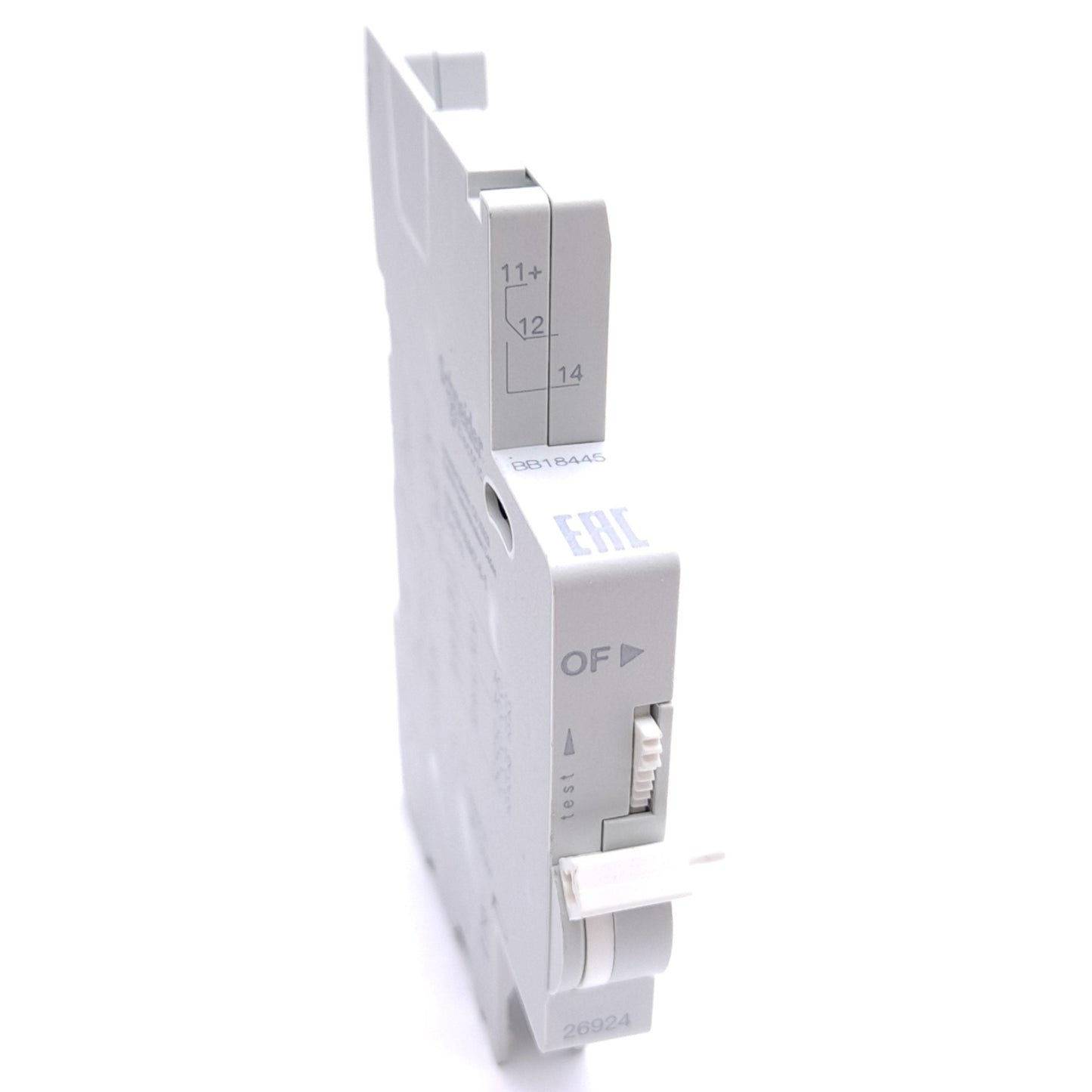 New – Open box Schneider Electric 26924 Auxiliary Contact, 1 Changeover Contact, DIN Rail