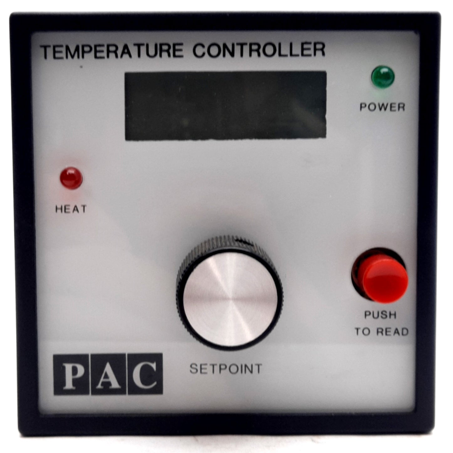 Used PAC 1431-Z033F2 Temperature Controller Type J, 1/4 DIN, 115/230VAC *1 Bad Mount*