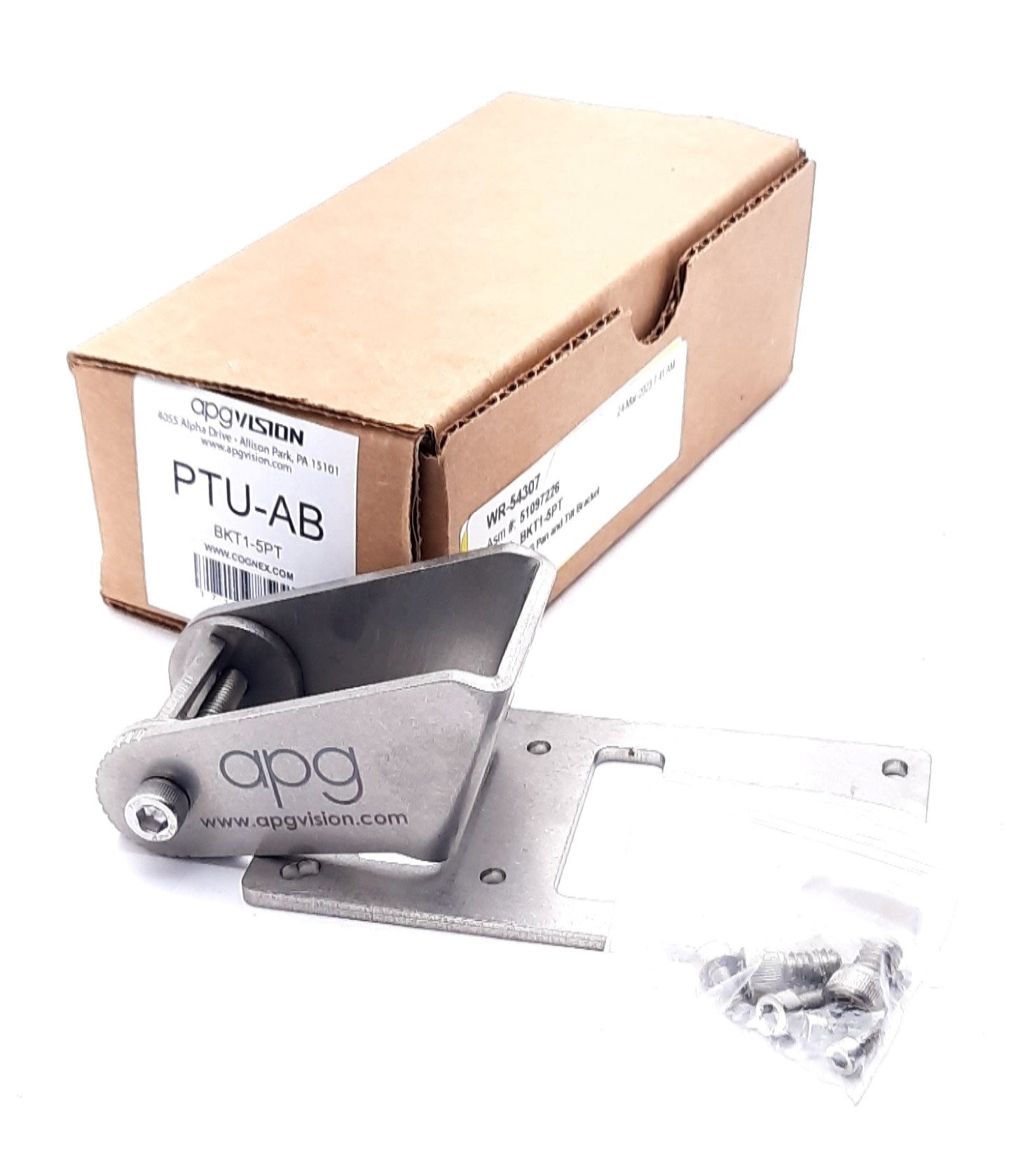 New Cognex BKT1-5PT PG Pan and Tilt Bracket For DVT 500 In-Sight 5000 and Checker