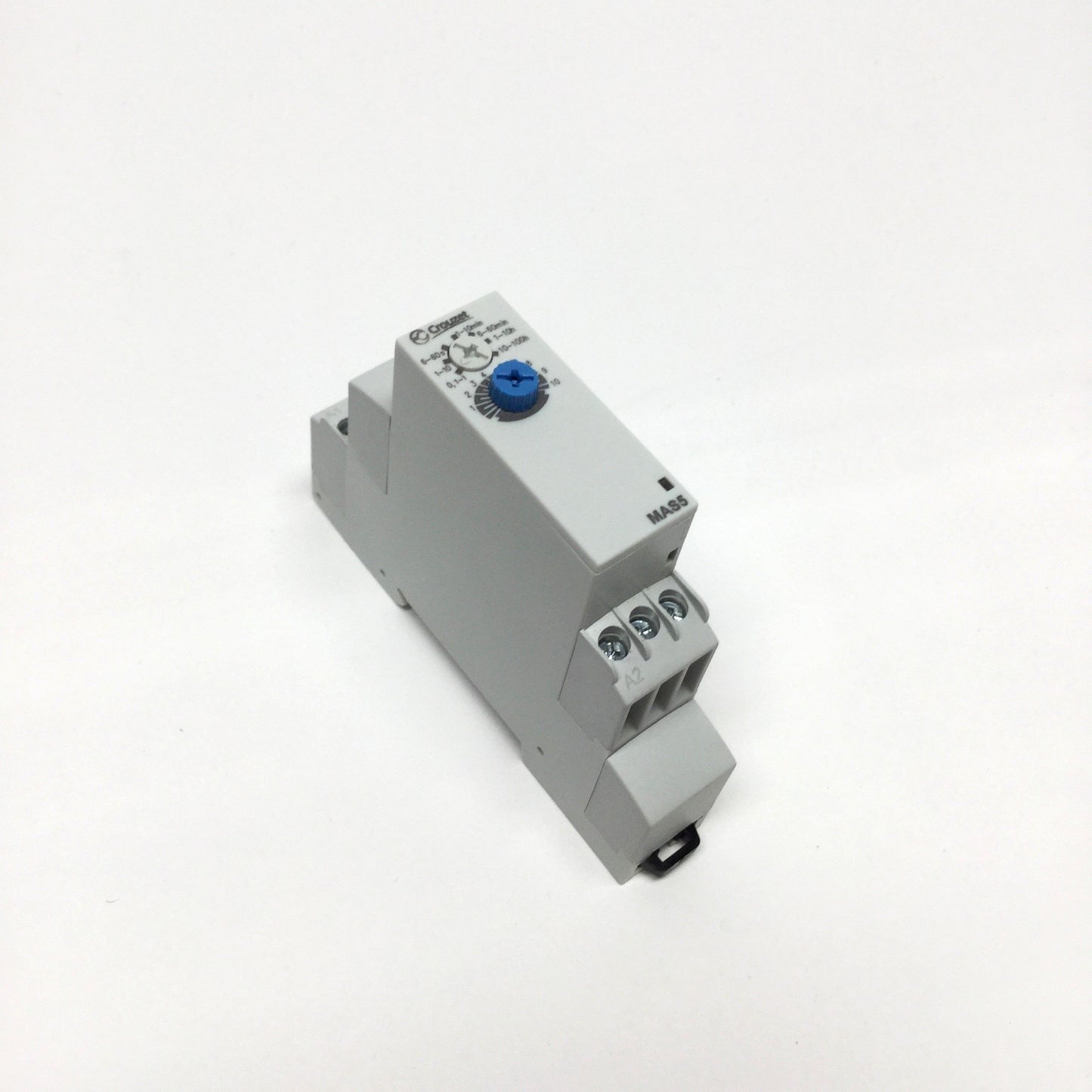 Used Crouzet MAS5 88 827 014 SSR Time Relay, ON Delay, 0.1s-100h, 24-240V AC/DC SPDT