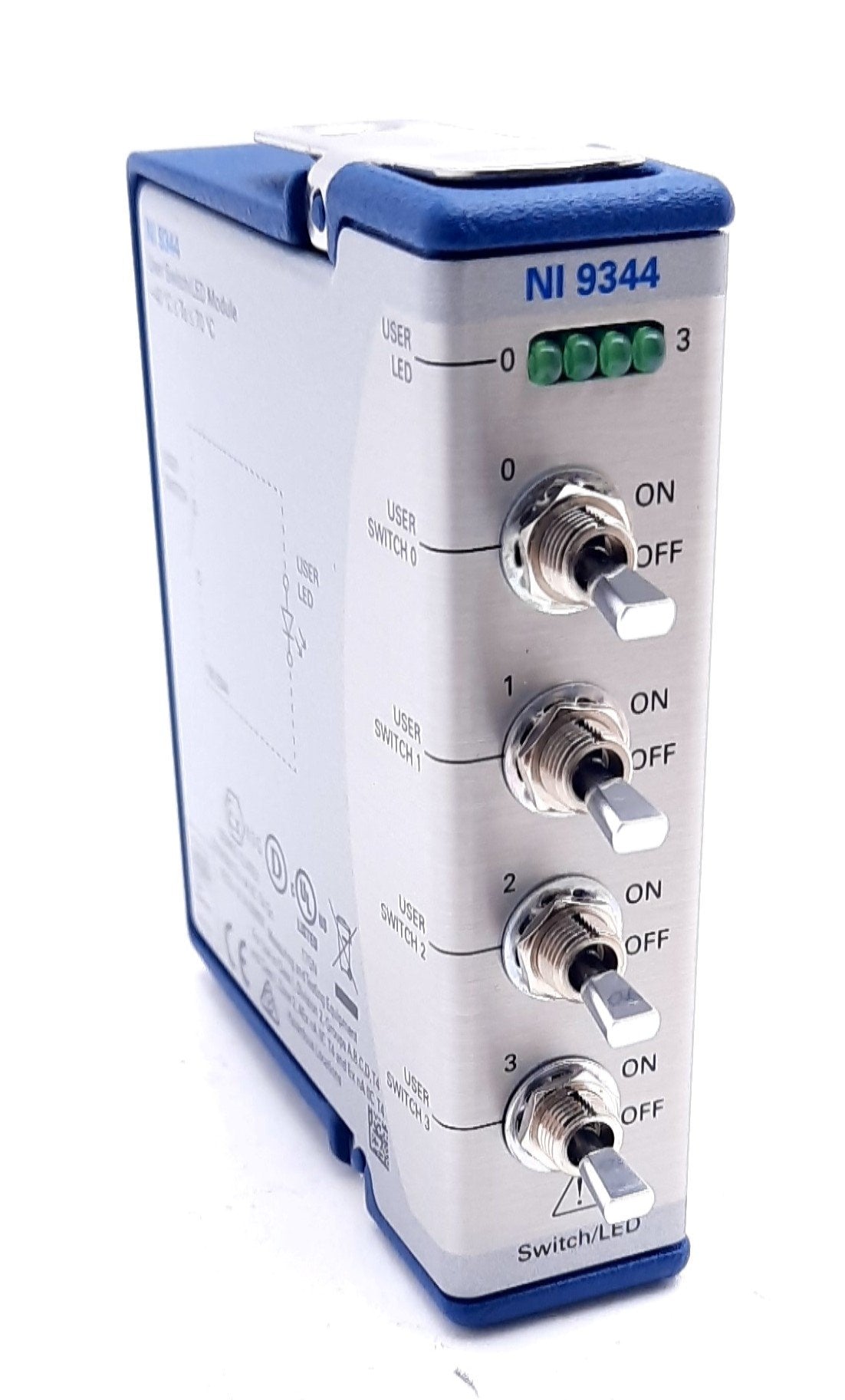 New National Instruments 157250C-01 NI-9344 4-Channel C Series User Interface Module
