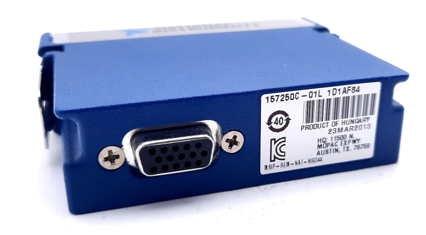 New National Instruments 157250C-01 NI-9344 4-Channel C Series User Interface Module