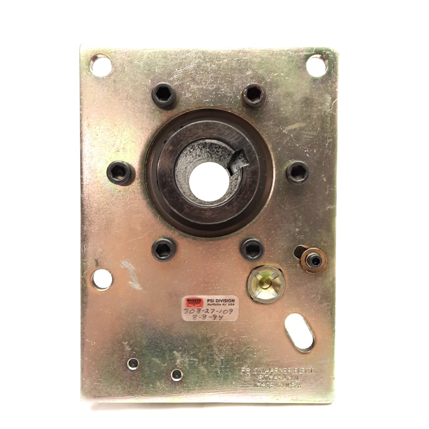 Used Warner Electric 308-27-108 CB Series Clutch/Brake, ø1.25in Bore, 300RPM, 115VAC